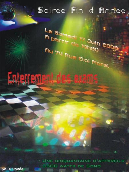 enterrements des exams^^